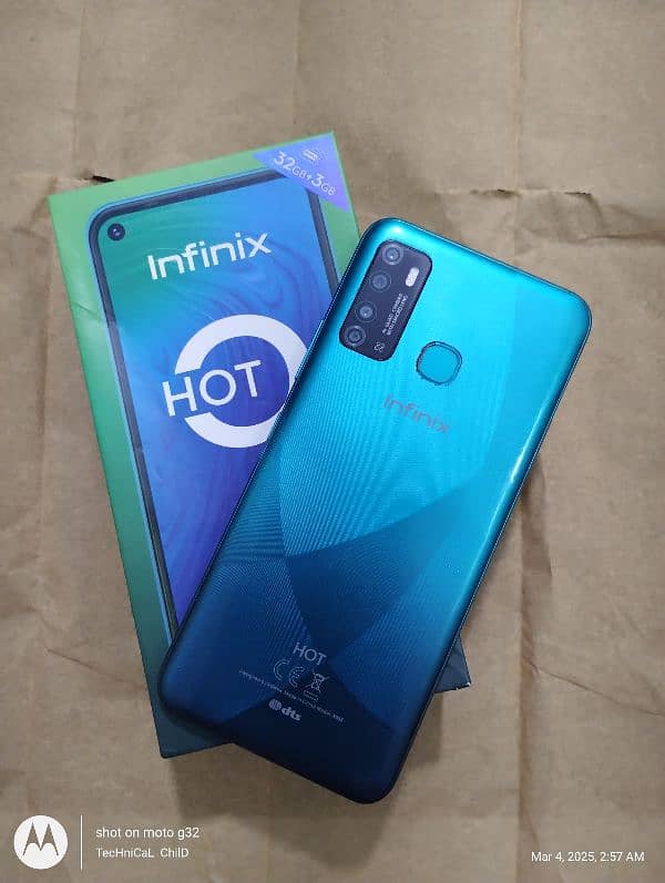 Infinix hot 9 3gb Ram or 32 storage officially approved with box 0