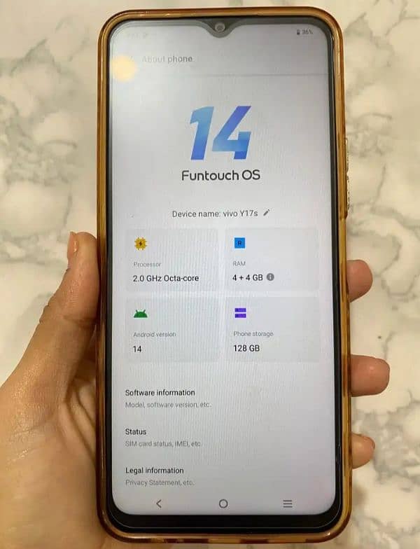 vivo y17s 2