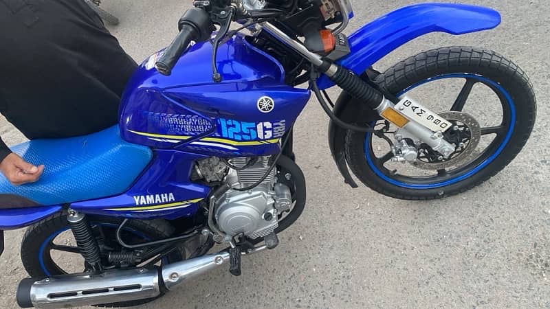 YBR 125g total original on my name panjab register like new condition 0