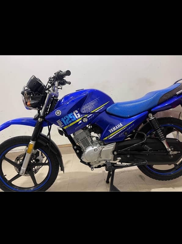 YBR 125g total original on my name panjab register like new condition 2