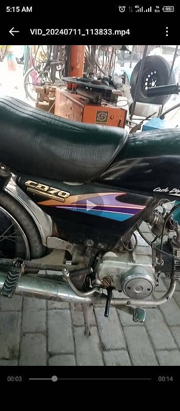 Honda CD 70 (Black Color) 0