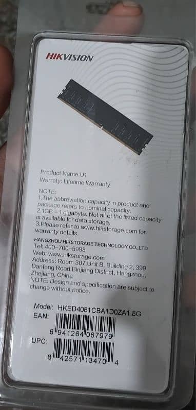 2 8gb Hikvision Ram 2666 mhz 3