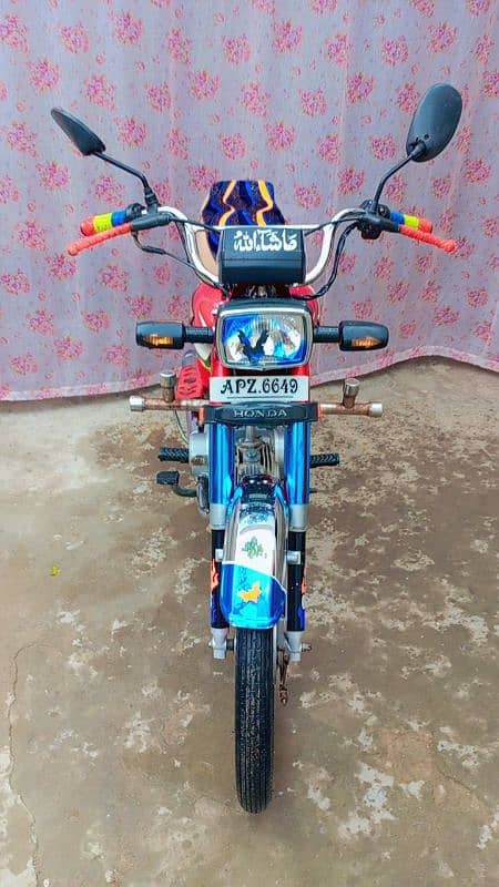 Honda 70 2022 model lush condition rabta 03027961081 7