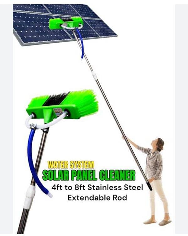 Solar Panels Cleaning Brush All Size Available Delivery Free All City 2