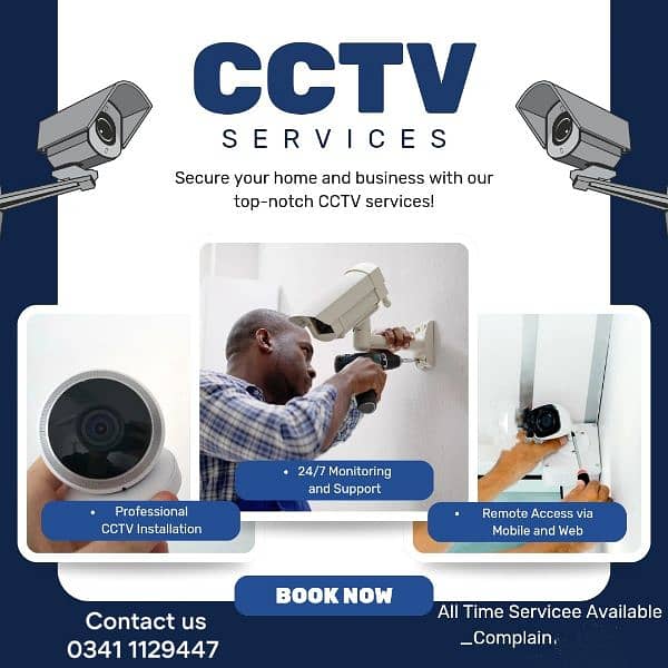 We will provide you all the services related to cctv camera 0