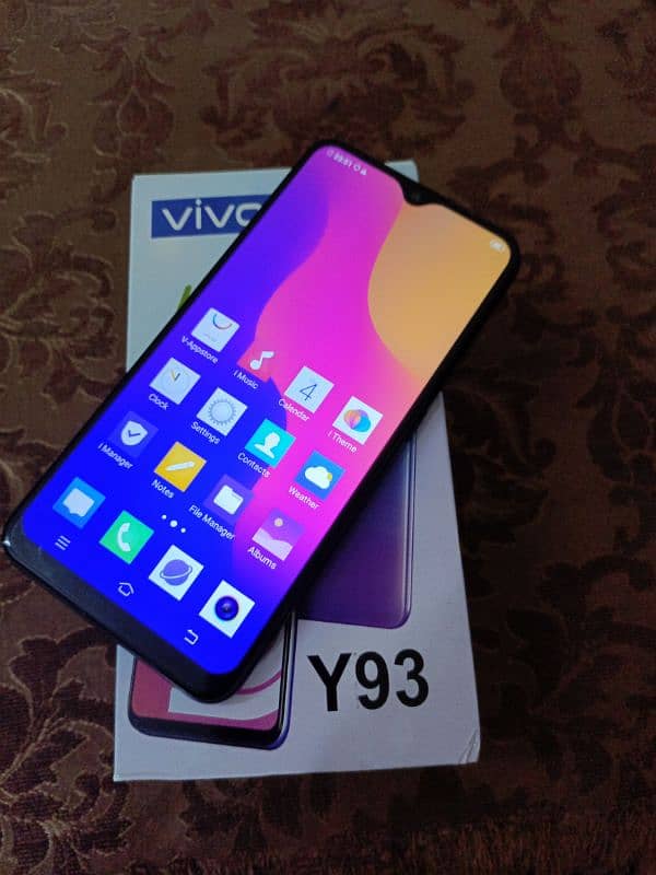 Vivo Y93 full box with all accessories 128 1