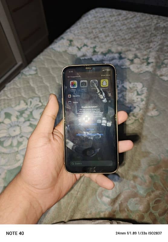 iphone 11 dual sim physical pta approved. Converted to 16 pro desert 4