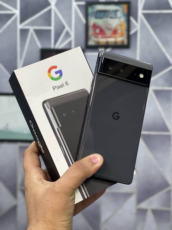 Google Pixel 6 8gb 128gb official pta approved with box 0