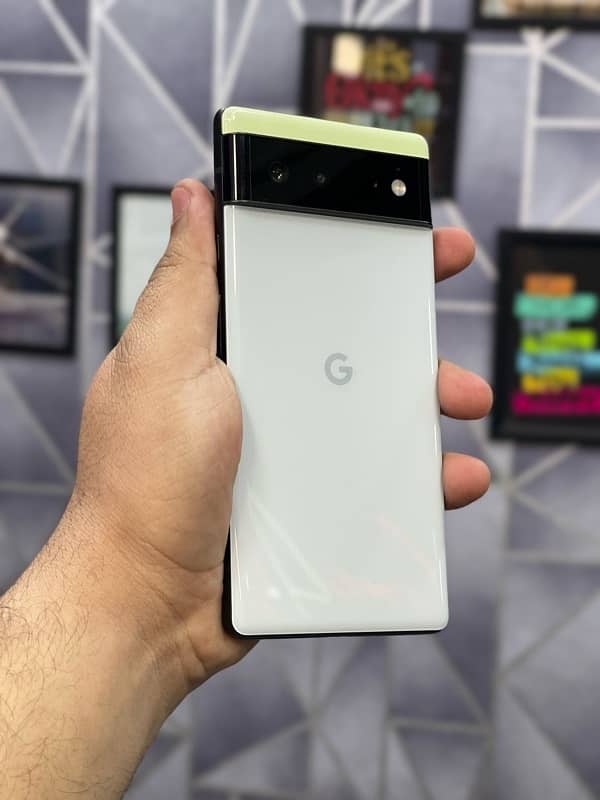 Google Pixel 6 8gb 128gb official pta approved with box 6