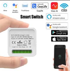 Wifi mini Smart Switch Light/Fan control 16 Ampere