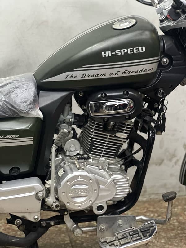 hi speed freedom cruise 200cc ( chopper ) 7