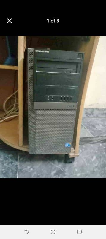 Dell quad core PC 800 GB hard drive 4GB ram 305 watts power supply 2