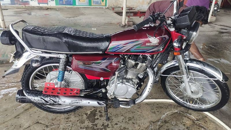 Honda CG 125 10/10 condition 2023Model 2024 Register 1