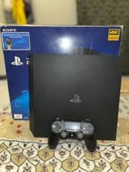 PlayStation Sony PS4 pro 1TB complete box are ok to controller 0