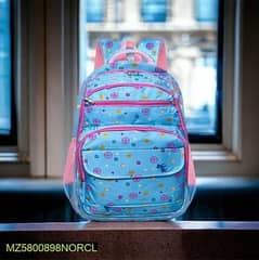 kids printed school bag