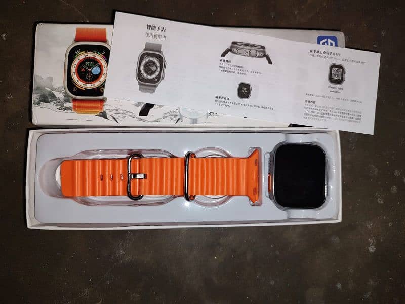 Ultra Smart Watch Wireless Charging New Condition 0