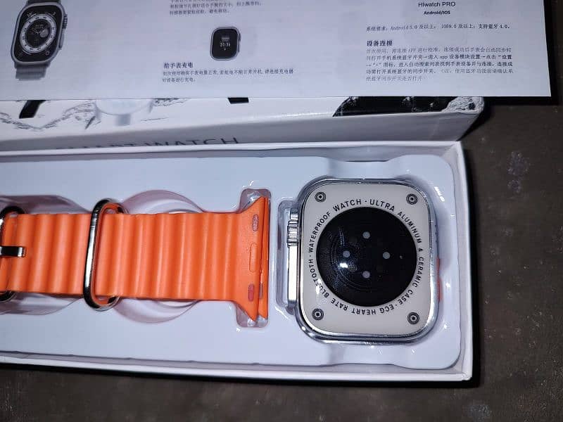 Ultra Smart Watch Wireless Charging New Condition 2