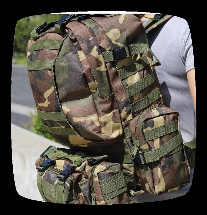 Military outdoor travelling bag 1