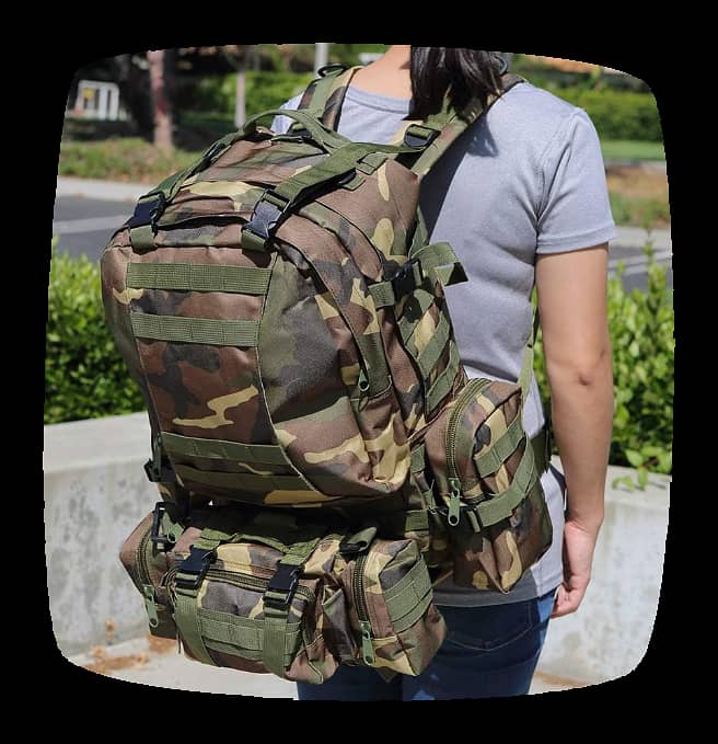 Military outdoor travelling bag 2