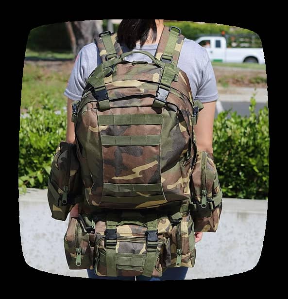 Military outdoor travelling bag 4