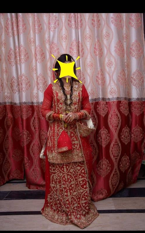 bridal lhnga good condition 3