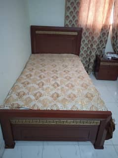 single beds with mattress