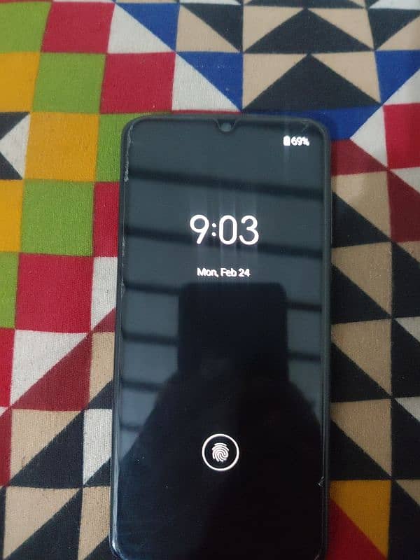 Moto Z4 display finger 0