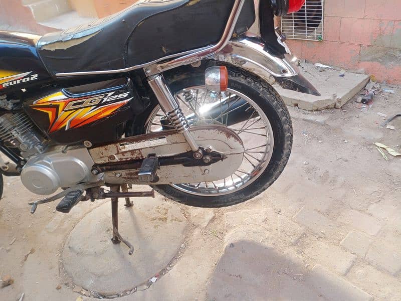 Honda 125 2021 model Karachi no 2