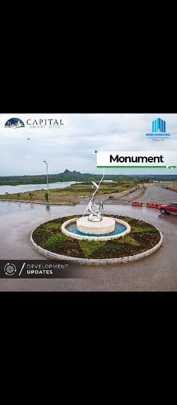 3.5 Marla Plot For Sale Capital Smart City NOC approved 15