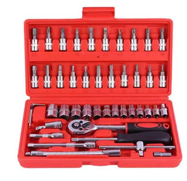 46pc Stainless Steel Bike Kit Free cod all Pakistan cash on delivery 1