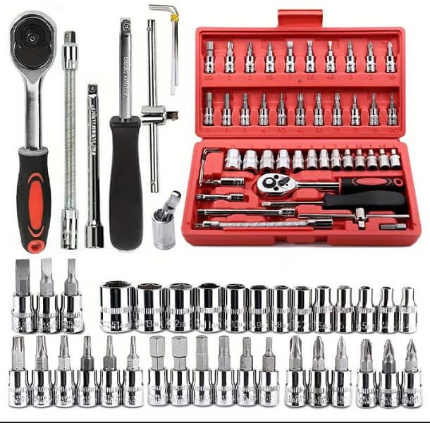 46pc Stainless Steel Bike Kit Free cod all Pakistan cash on delivery 4