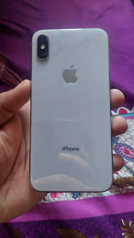 iphoneX 256gb pta approved only face id not working condition 10/9 7