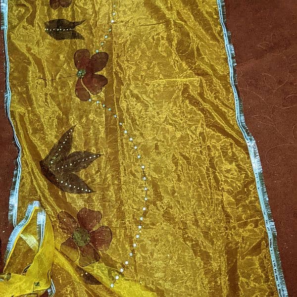 hand painting washable dupatta 0