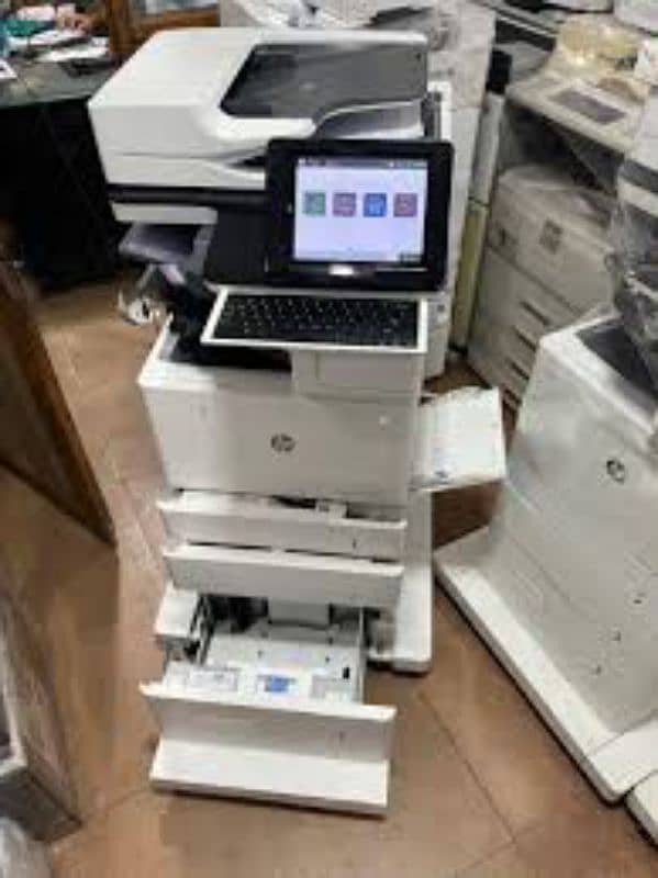 HP laserjet machine m732 100% reconditioned for sale 2