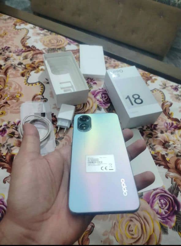 oppo A18 4+4.64gb 1month use only 2