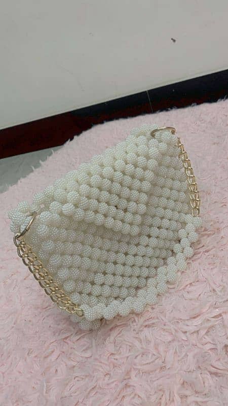 Luxury Beaded Hand Bag. 0