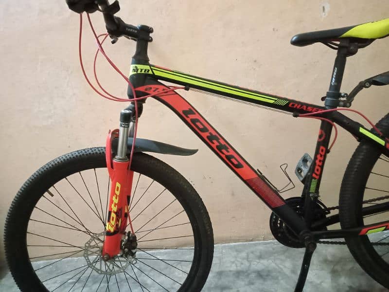 BICYCLE CYCLE 27.5 INCH KI HA SAAF CONDITION 16