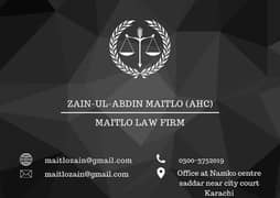 advocate/ legal advisor