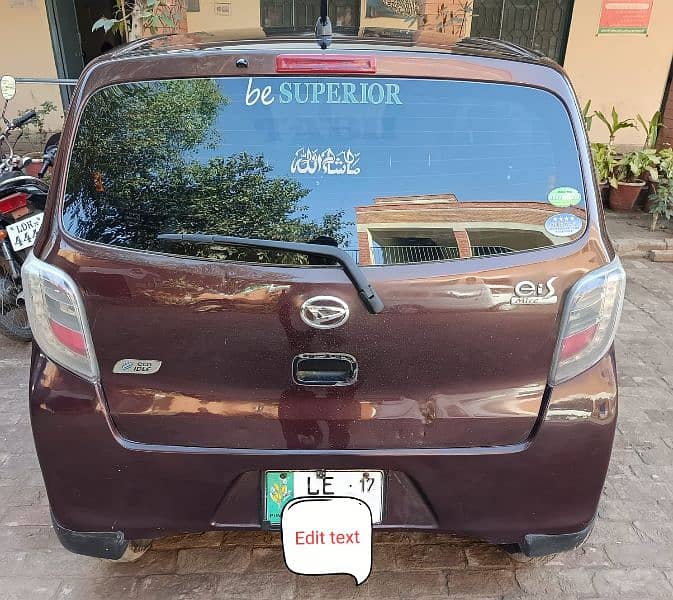 Daihatsu Mira 2014 lahore register 1