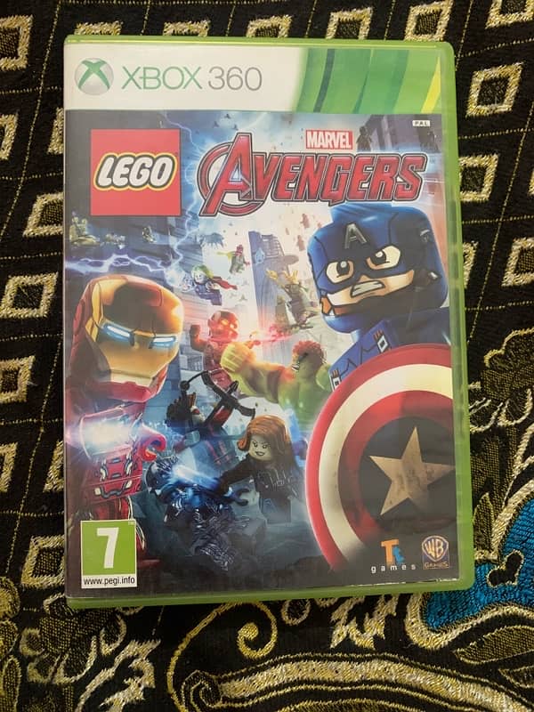 Lego marvel avengers original Xbox 360 dics 0