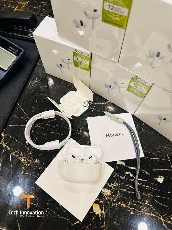 Airpods pro 2nd Ge ANC 4th Gen  Samsung Airpods  Earbuds M10 1