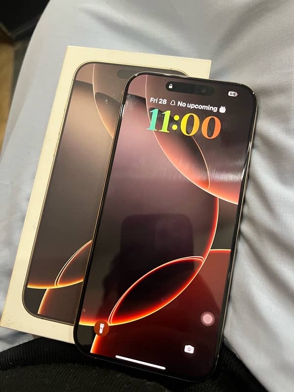 IPHONE 16 PRO MAX 256gb Desert Titanium 0