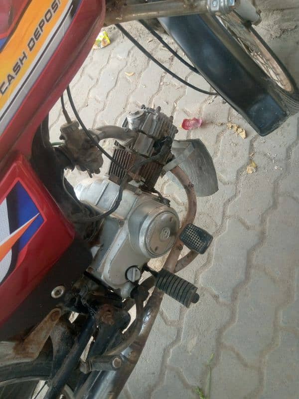 Yamaha dhom bike hai 70 bilkul OK condition 3