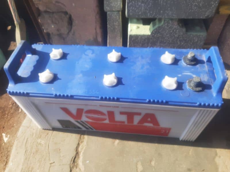 volta p180s 21 plates 130amp used battery ha shapur city 1