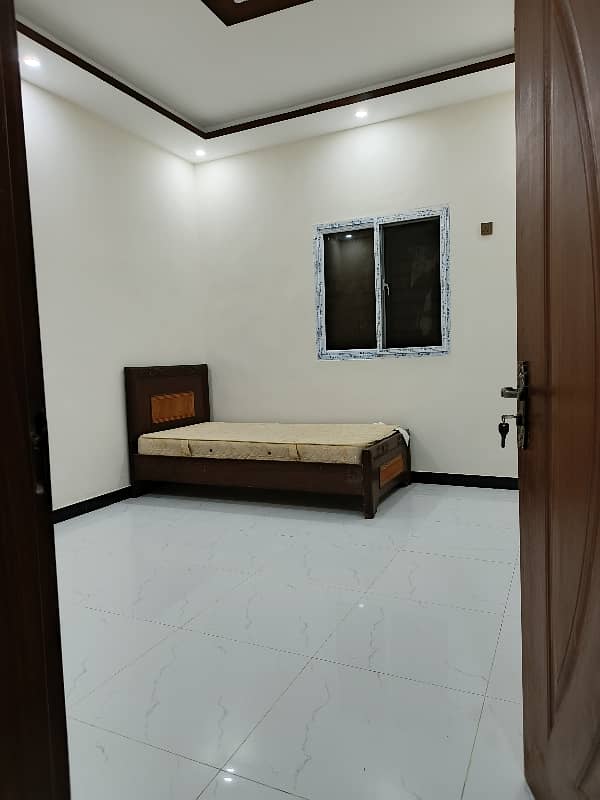 North Nazimabad Block D 3 Bed DD 1st Floor 3 Attached Washrooms Near To Aslam Market 2