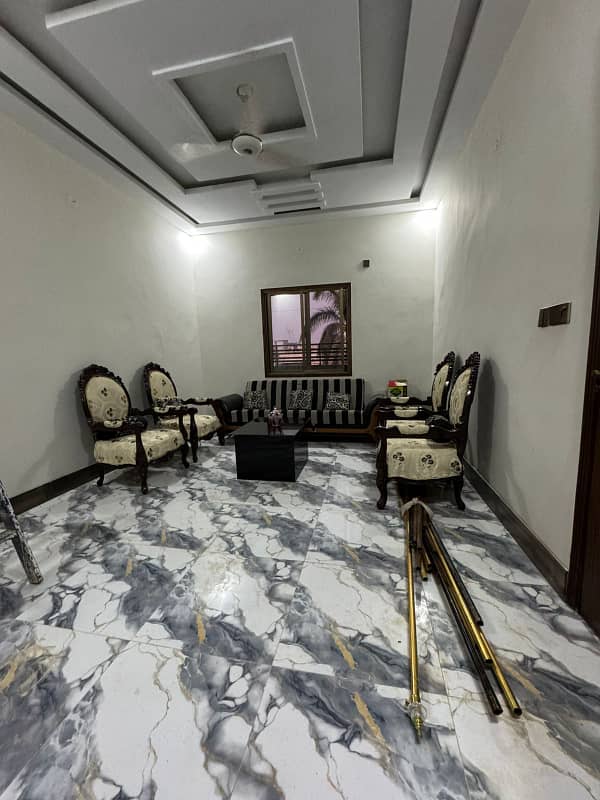 Portion Available North Nazimabad Block J 4 Bed DD Brand New Ready To Move Unit 4 Attached Washrooms Huge 2 Balconies 8