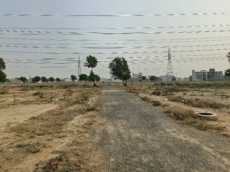 120 Sq Yard West Open Transfer Plot in SAADI GARDEN BLOCK 2 on Hot Location 1