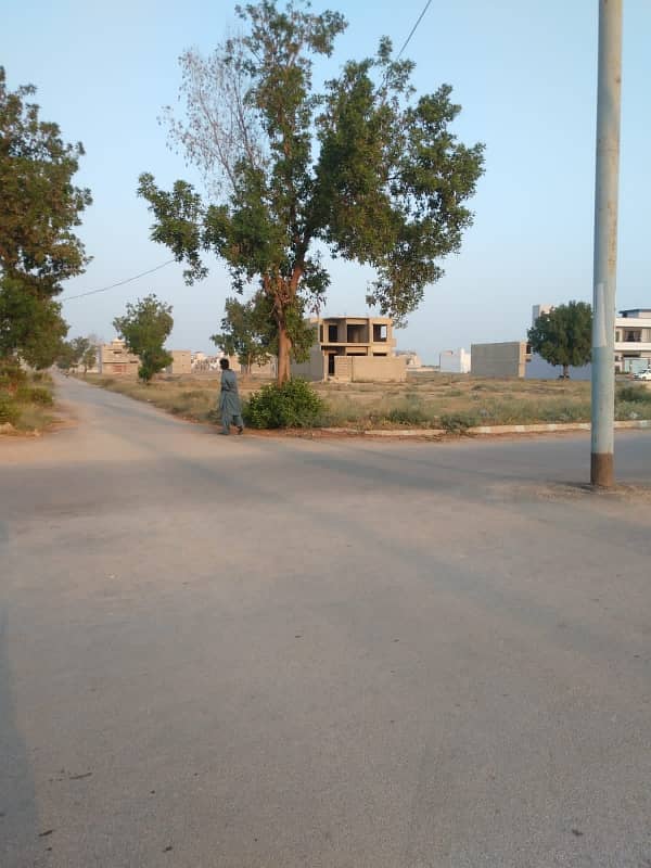 120 Sq Yard West Open Transfer Plot in SAADI GARDEN BLOCK 2 on Hot Location 7