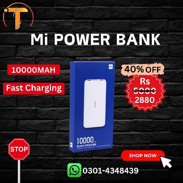 Mi Samsung  Apple Power Bank original OnePlus joyroom  Power bank 1