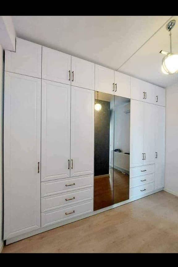 almirah \ wardrob \ cupboard \ two door wardrobe \ almari double door 3